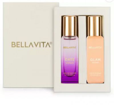 BELLAVITA DATE WOMAN & GLAM WOMAN perfume combo|2X20ML|With Floral & Woody Notes| Eau de Parfum - 40 ml  (For Women)