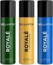 Bellavita Evergreen, Gold Dust & Voyage Deo Parfum Combo|3x150ml|Long lasting Body spray| Body Spray - For Men & Women  (450 ml, Pack of 3)...