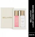 BELLAVITA Luxury ROSE Woman + WHITE OUD Unisex Perfume Combo for Men and Women 40 ML ...