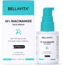 BELLAVITA Niacinamide Face Serum, Hyaluronic Acid | 10% Niacinamide  (30 ml)...