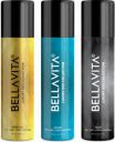 Bellavita Noir,Azure & Prestige Deo Parfum Combo | (450 ml, Pack of 3)...