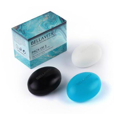 BELLAVITA Perfume Bathing Soap Bar for Men 3 x 100Gm with Pure Glycerin for Glowing Skin