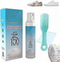 BELLOX Foamzone150 Cleaner Kit | Suitable for Sneaker, Nubuck, Canvas, Knit, Trainers, Multi-Material & Suede | FZ150 Shoe care kit-Cleaning Solution, Brushes & Microfiber Towel | Shoe Cleaner...