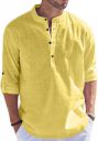Bellstone Men Solid Cotton Blend Straight Kurta Shirt...