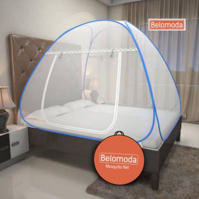 BELOMODA Polyester Adults Washable Polyester Adults Royal Blue Mosquito Net Mosquito Net  (Royal Blue, Tent)