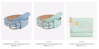 Belts & Wallets Upto 85% Off