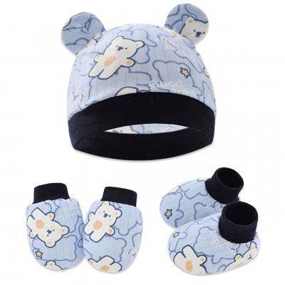 Bembika Cotton Baby Mittens – Soft, Non-Slip Baby Mittens & Socks 