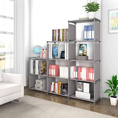 BEMITH Book Self – 9 Layer Portable Book Shelf, Kids Books Racks