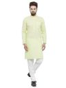 Ben Martin Rich Cotton Blend Kurta Pyjama For Men...