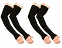 BENAVJI Men and Women Polyester HI UV-Protection Arm Sleeves Hand Socks Pack of 4...