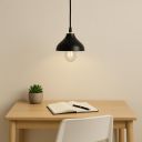 BENE Indiana Pendant Lamp,18 cm (Black, Pack of 1 Pc)...