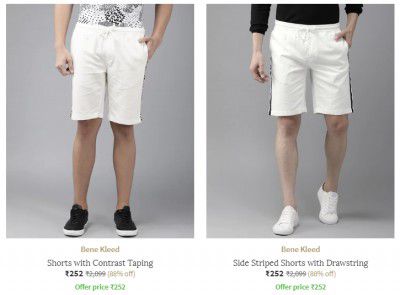 Bene Kleed Men's Shorts Up to 88% off