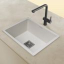 Benelave by Hindware BLACP91006 Quartz Sink 21x18 for Kitchen ...