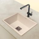 Benelave by Hindware BLACP91007 Quartz Sink 21x18 for Kitchen | 7-year Manufacturer Warranty...