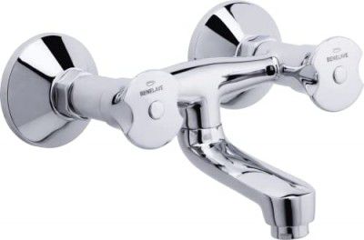 Benelave by Hindware BLQCP50071 Wall Mixer for Bathroom for Hot & Cold Water, Non-Telephonic, Made of Brass