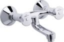 Benelave by Hindware BLQCP50071 Wall Mixer for Bathroom for Hot & Cold Water, Non-Telephonic, Made of Brass...