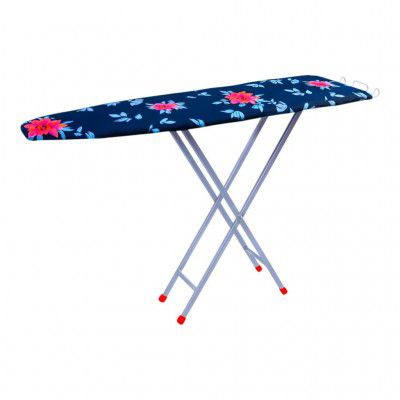 Benesta Premium T-Leg Wood Foldable Ironing Board (TribalBlue) | 2 Years Warranty