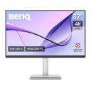 BenQ MA320U 32” 4K 3840x2160 Monitor for MacBook, Dual USB-C, 90W Power Delivery (Silver)...