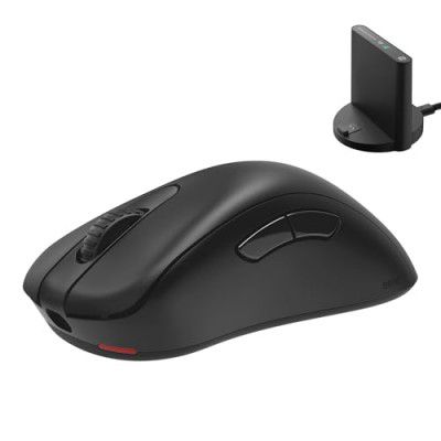 BenQ Zowie EC1-DW 4K Wireless Large Size Mouse for Esports, ?Sports Science, 4K Enhanced Receiver, 65g, Symmetrical, Driverless, 3950 Sensor, 4K Polling Rate