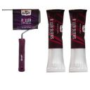 Berger Paints 3 Pcs Combo of 6 Inch HD PU Foam Painting Roller Sleeve 2 pcs & Painting Roller Handle 1 Pc...