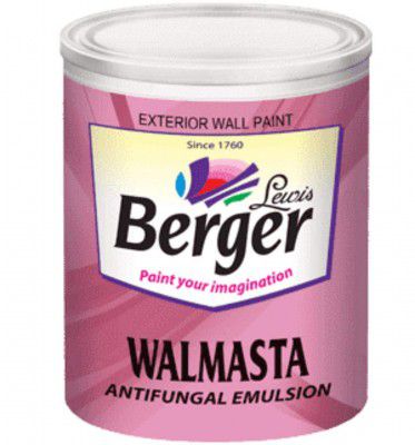 Berger Walmasta Exterior Paint (Signal Red , 1L).