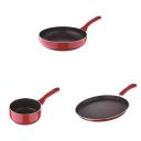 Bergner Bellini - 20cm Frypan, 28cm Tawa, 20cm Saucepan ...