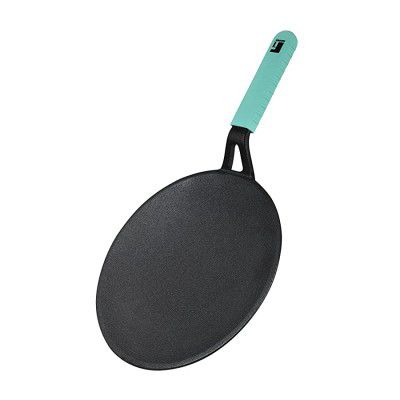 Bergner Elements Cast Iron Concave/Roti Tawa-26 cm