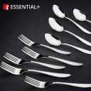 BERGNER Essential Plus Passion 6 Dinner Spoon and 6 Dinner Fork, 12 Pcs Stainless Steel Cutlery Set (Pack of 12)...