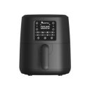 Bergner MasterPro Air Fryer, 1500 W, 4.0L, Cool touch Housing, 360 Degree Airflow Technology, 8 PreSet Cooking Menu, Basket with NonStick Coating, Black...