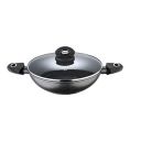 Bergner Orion NonStick 28 cm Kadai, Glass Lid, 3.3 L Capacity...