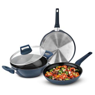 Bergner Titan Forged Aluminium 4 Pcs Cookware Set 