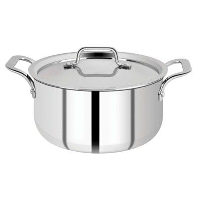Bergner Tripro Triply Stainless Steel Casserole Briyani Pot  