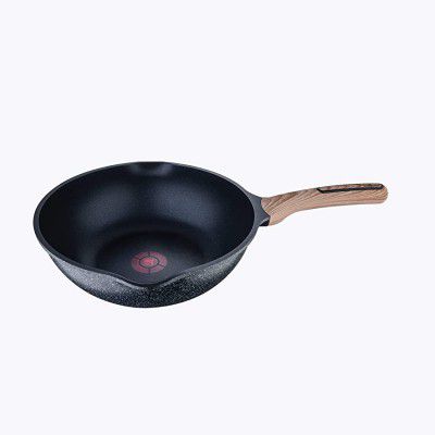 BERGNER Ultimate Non-Stick Kadai with Glass Lid 28 cm