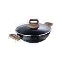 BERGNER Ultimate Non-Stick Kadai with Glass Lid 24 cm...