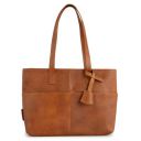 Berliner Bags Vintage Leather Handbag Julia, Large Tote Bags for Women, Laptop - Brown...