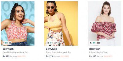 Berrylush Clothing Discount Upto 85% Off