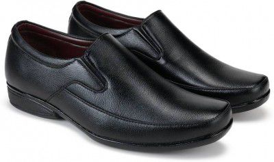 BERSACHE  Bersache Loafer Shoes For Men Casuals For Men (Black)