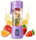 Best 6 Blade Portable Electric Mini USB Bottle Juicer Blender (Multi Colour) PACK OF 1...