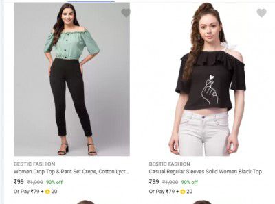 Bestic Fashion Clothing from Rs.148