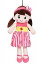 BESTIES Big Size Super Soft 40cm Stuffed Girl Cute Doll - Polyfill Washable Cuddly Soft Plush Toy - Helps to Learn Role Play - 100% Safe for Kids (40 cm, Pink)...