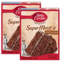 Betty Crocker Supermoist Milk Chocolate Cake Mix, 2 x 432 g...
