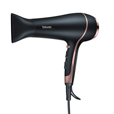 Beurer Next-level HC-30 with Germen Technology, 2400 Watts Hair Dryer with 3 heat levels, cold air setting, soft touch surface, 2 fan speeds along with loop for hanging anywhere (3 Year warranty by Be