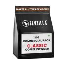Bevzilla 1kg Classic Instant Coffee Powder Made For HoReCa|Hot & Cold Coffee...