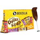 Bevzilla 24 Coffee Sachets & Frother (24 X 2 Gram Sachets) | 6 Pouches Each Flavour...