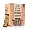 Bevzilla 96 Instant Coffee Powder Sachets (Hazelnut) - 192 Grams| Hot & Cold Coffee...