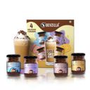 Bevzilla Festive Gift Box Of 50 Grams X 4 Flavoured Instant Coffee Powder + Free Café Glass...