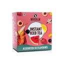 Bevzilla Iced Tea Powder Assorted 10 Flavours Pack, Ice Brew, Cold Brew, Strong and Highly Flavourful...