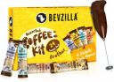 Bevzilla Instant Coffee Gift Box of 24 Assorted Coffee Sachets & Frother Instant Coffee (24 x 2 g, Assorted Flavoured)...