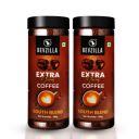Bevzilla Instant Filter Coffee Powder – South Blend | 70% Coffee, 30% Chicory | Extra Strong | 400g (200g x 2)...