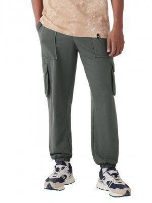 Bewakoof Air 1.0 Men's Cotton Solid Oversized Fit Jogger | Track pants 